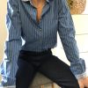 Chemise Cybil Bleu Leon & Harper