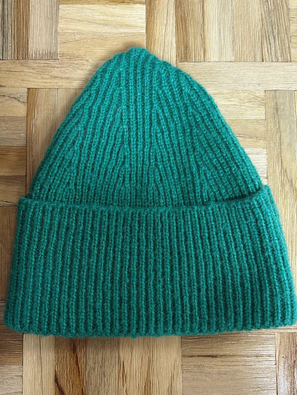 bonnet turquoise polyester recyclé