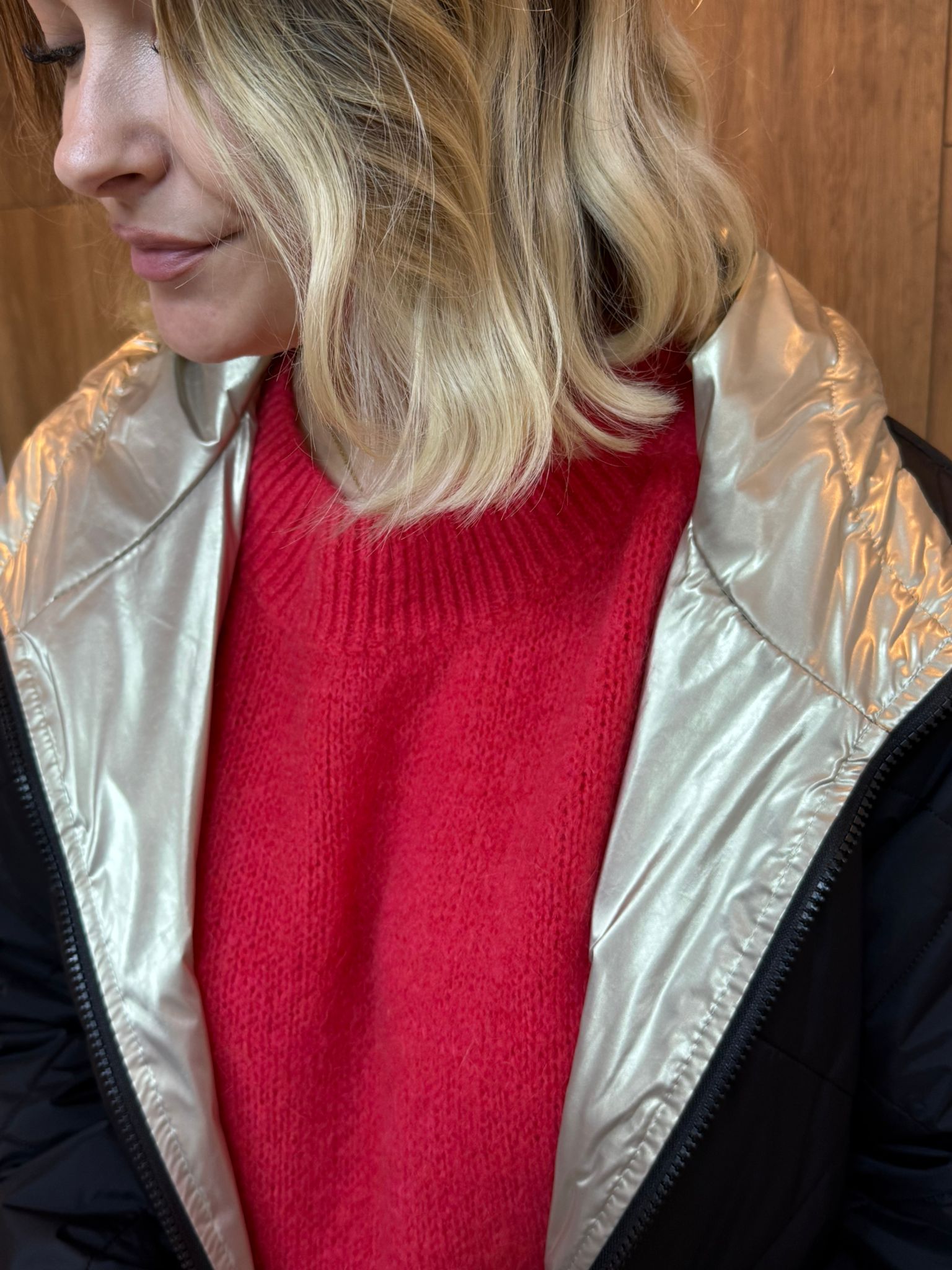 parka danaé noir et imperméable marque Escandelle