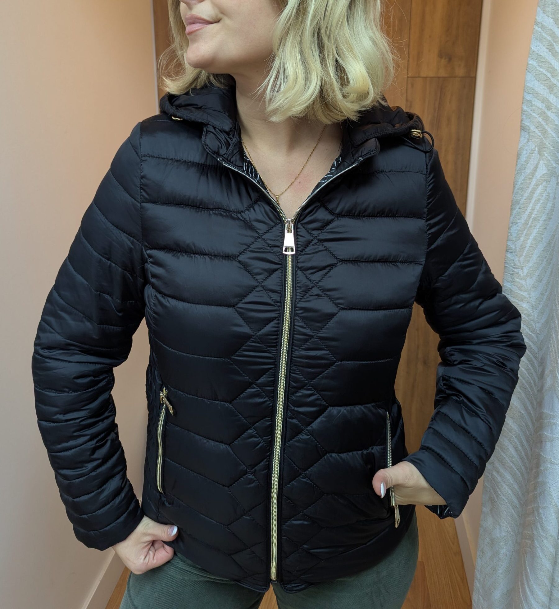 doudoune noir et imperméable marque fly luxury