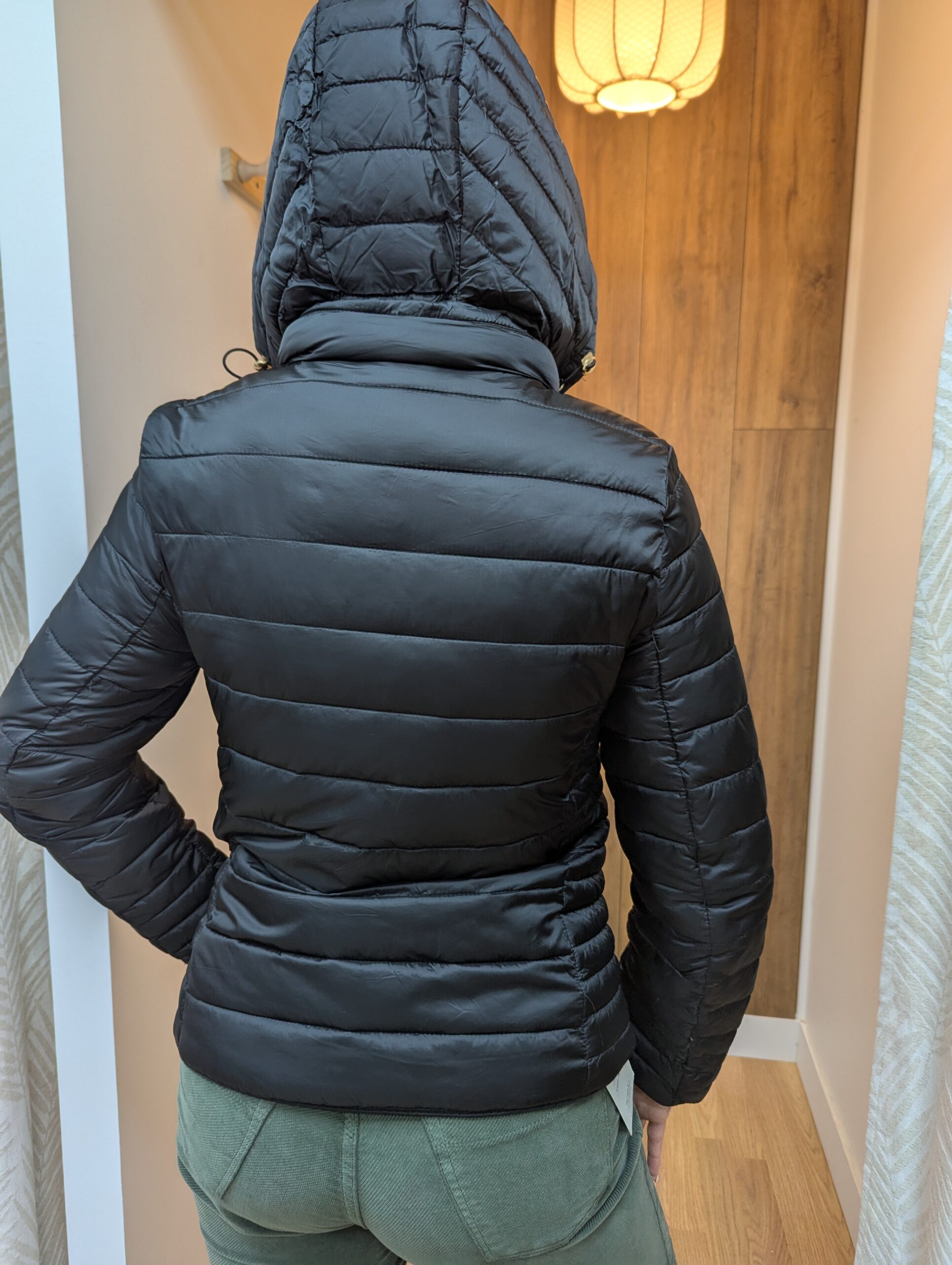 doudoune noir et imperméable marque fly luxury